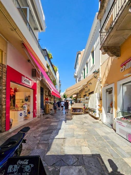 Apartament Plaka Rafaela Elegant Urban Retreat In Athens Historic Heart Zewnętrze zdjęcie